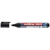 Žymeklis baltai lentai Edding 360, apvaliu galiuku, 1,5-3mm, juodos spalvos