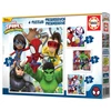 Educa 4 dėlionės SPIDEY ir AMAZING FRIENDS, 3-5 metų, 12+16+20+25 dalių