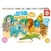 Dėlionė Educa 3D Puzzle Kids Baby Jungle