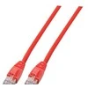 Efb Elektronik EFB RJ45 Šablonas U / UTP, Cat.6, LSSH, CCA, 1m, raudona (K8104RT.1)