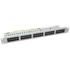 Efb Elektronik Ecolan Patchfeld Cat 3 ISDN 19" 1HE 50 Port RJ45 8/4 hellgrau RAL7035