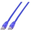 EFB EFB elektronika 3m Cat6 jungtis. Laido ilgis: 3m, kabelio standartas: Cat6, kabelio ekranavimas: U / UTP (UTP), 1 jungtis: RJ-45, 2 jungtis: RJ-45, kištukas, jungties lytis: kištukas / kištukas, danga, jungtys: auksinė, kabelio spalva: Mėlyna (K8104BL.3)