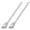 EFB Elektronik 5m Cat6 jungtis, 5 m, Cat6, U/UTP (UTP), RJ-45, RJ-45, baltas