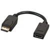 Adapteris AV EFB EFB DisplayPort Adapteris,DP Stecker->HDMI TypA Buchse,4K30Hz