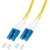 EFB Elektronik O0350.5-1.2 - 5 m - LSZH - OS2 - 2x LC - 2x LC - Geltona