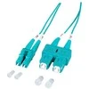 EFB EFB Elektronik O0314.5-1.2 optinis kabelis 5 m 2x SC 2x LC OM3 Aqua color