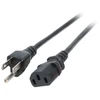 Maitinimo kabelis EFB NEMA 5-15 (US) - C13 1.8m juoda (EK518.1,8)