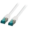 EFB RJ45 kabelis kryžminis S/FTP, Cat.6A, LSZH, 0,25 m, baltas (MK6001.0,25W)