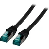 EFB EFB RJ45 Patchkabel S/FTP, Cat.6A, LSZH, 15m, juodas