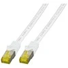 Efb Elektronik EFB RJ45 Komutacinis kabelis S/FTP, Cat.6A, LSZH, Cat.7 RohCable, 25m, baltas (MK7001.25W)