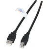 Efb Elektronik Kabelis USB EFB USB-A - USB-B 0.5 m Juodas (K5203.0,5)
