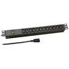 EFB EFB 19'' 1HE Steckdosenleiste für USV 12xC13, Zuleitung C14