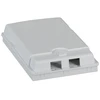 Efb Elektronik EFB Lizdas kliento FTTH vidinis sieninis jungiklis, skirtas 2x SC Simplex/LC Duplex IP20