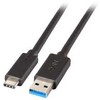 Efb Elektronik USB kabelis EFB USB-A - USB-C 1 m Juodas (K5282-3ASW.1)