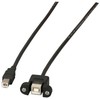 Efb Elektronik Kabelis USB EFB USB-B - USB-B 1 m Juodas (K5293SW.1V2)