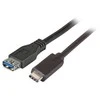 Efb Elektronik USB adapteris EFB EFB USB3.2 Adapterkabel Type- C Stecker auf Type A Buchse 0,2m