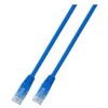 Efb Elektronik EFB Patchcord Cat.6, U/UTP, PVC, CCA, mėlyna, 0.5m (K8100BL.0,5)