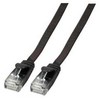 Efb Elektronik EFB kabelis sieciowy juoda 0,5 m Cat6a U/UTP (UTP)