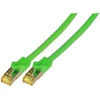 EFB EFB komutacinis kabelis Cat6a S/FTP LSZH su Cat7 daugiakanaliu kabeliu 1,5m GR�N 10 Gigabit Ethernet 600MHz 4x2xAWG26/7 liepsnos laidininkas