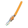 Efb Elektronik EFB Rohkabel Cat7, S/FTP, LSZH, oranžinis, 100m Ring