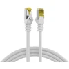 Efb Elektronik EFB Jungiamasis kabelis Cat6a S/FTP LSZH su Cat7 žaliavinis kabelis 0,15 m Baltas 10 Gigabit Ethernet 600MHz 4x2xAWG26/7 atsparus ugniai, mažai dūmų