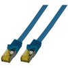 EFB MK7001.0 kabelis sieciowy mėlyna 0,15 m Cat6a S/FTP (S-STP)