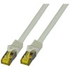 Efb Elektronik EFB Patchkabel Cat.6a S/FTP 0,15 m Pilka (MK7001.0,15G)
