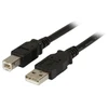 Efb Elektronik USB kabelis EFB USB-A - USB-B 5 m Juodas (K5256SW5)