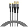 Efb Elektronik Kabelis USB EFB USB-A - USB-C 3 m Juodas (USB-AC-00009)