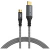 Efb Elektronik Kabelis USB EFB USB-C na HDMI 4K30Hz 1.8m Pilka (USB-HDMI-00001)