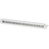 Efb Elektronik EFB EFB Verteilerfeld Patchpanel 48,26cm 19Zoll 1HE 24-Port grau be Keystone