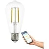 EGLO - E27 ST64, skaidrus - TW - Zigbee, Bluetooth