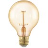 EGLO E27 G80 globe bulb with warm baltas light - 2200 K