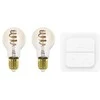 EGLO E27 LED-Z SÆT A60 SPIRAL CCT 4,9W 360LM