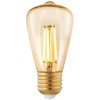 EGLO EGLO E27 ST48 3,5W 270LM 2200K 3-TRIN AMBER ''KOLLI 8''