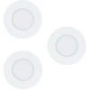 EGLO - 3x Fueva-Z įleidžiamų baltų Ø8.5 rinkinys - TW - Zigbee, Bluetooth