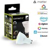 EGLO CONNECT-Z GU10 LED lemputė – reguliuojamo baltumo, pritemdoma, suderinama su „Zigbee“, „Matter“ ir „Thread“ sistemomis