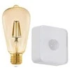 EGLO LM_LED_E27 - V2, 6 W, 42 W, E27, 500 lm, 20 000 val., Šiltai balta