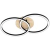 EGLO LOMALTAS-Z, 4 lemputė(-ės), LED, 1100 lm, IP20, Juoda, Ruda, Balta