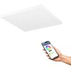 Lubinis šviestuvas EGLO ROVITO-Z LOFT 390X390 RGB/CCT 21W 3000LM M/FJERNB. IP44 Baltas