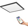 Lubinis šviestuvas Liustra [[KEEP0]] EGLO ROVITO-Z LOFT 390X390 RGB/CCT 21W 3000LM M/FJERNB. IP44 SORT