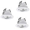 EGLO SALICETO-Z ĮMONTUOJAMAS RINKINYS Ø88 RGB/CCT 3X490