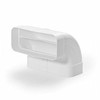 Naber Sidabrinis Line Sidabrinis Line F-RBV90 S04024 OVERGANGSSTUDS 90°VERTIKAL - Ø150