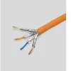 Elmat S/FTP 2x(4x2xAWG23) 1200MHz, 100 m, 100 m, Cat7, S/FTP (S-STP), oranžinis