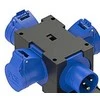 Elteco Cee kompaktiškas maitinimo šaltinis - 3 x 230 V / 16 A / 3 polių 6 val.