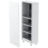 Emaldo Power Store 5,12 spintelė su vieta inverteriui ir 3 baterijoms. Plug-n-play inverterio ir baterijų prijungimas su SlideON™