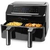 Gruzdintuvė Be riebalų Emerio Emerio Heat Air Fryer, Smart Fryer, 3,6+3,6L, Cool Touch