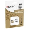 Atminties kortelė Karta Emtec Elite Gold Micro SDHC 32 GB 10 klasės UHS-I/U1 (ECMSDM32GHC10GP)
