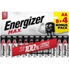 Energizer Max AA, Vienkartinės baterijos, AA, Šarminės, 12 vnt., 10 metų, 167 mm