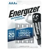Energizer „Ultimate Lithium“, Vienkartinės baterijos, AAA, Ličio, 4 vnt., Mėlyna, Sidabrinė, -40–60 °C